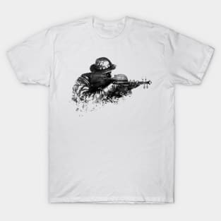 violin sniper T-Shirt